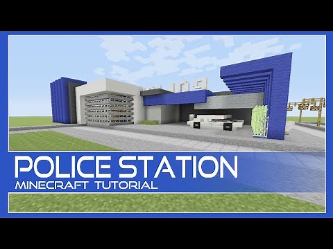 Police Station Tutorial Minecraft Xbox/Playstation/PE/PC/Wii U