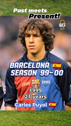 427K views · 6.6K reactions | PAST meets PRESENT: FC Barcelona  in the season 1999-2000 Edition!  . The centenary Season for the Culers, which are your BEST memories from this great team? . Follow us for more Nostalgia! . #fifaworldcup #worldcup #barcelon #championsleague #fcbarcelona | World Cup Fever: Retro Legends | Facebook