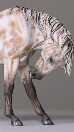 Miniature Appaloosa Model Horse #breyer #breyercustom #modelhorse #equineart #horse #horseart
