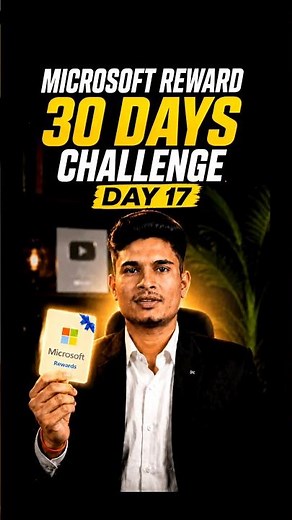 Day 17/30 🔥 Microsoft Rewards Me Bing App Se Points Kaise Earn Kare? 💰#microsoftrewards #bingrewards