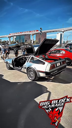 1.1K reactions · 163 shares | A DeLorean with a Ferrari V8? This wild mashup finally gives the time-traveling icon the performance it always deserved—exotic power, retro cool, and pure outlaw energy. #dmc #delorean #delorianferrari #fueltech #bigblockgarage #sema2025 #sema #backtothefuture #car #cars | Supercar_Attila | Facebook