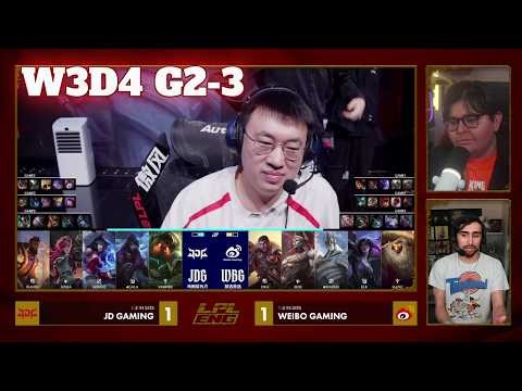 JDG vs WBG - Game 3 | Week 3 Day 4 LPL Spring 2026 | JD Gaming vs Weibo Gaming G3 full
