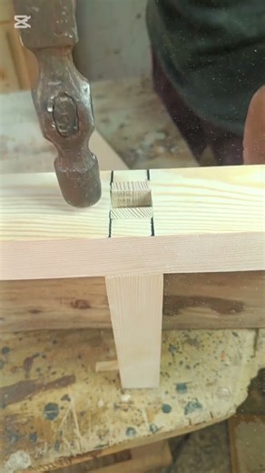 #diy Perfect Wood Joint Fitting 🔥 | Mortise & Tenon Hand Joinery
