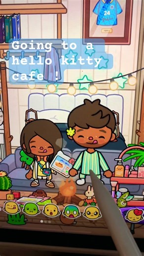 Going to a hello kitty cafe !!!