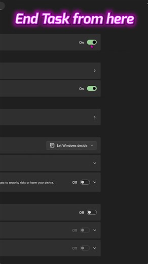 Still using Task Manager to End Task? Enable this Setting today🚀