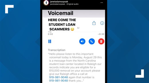Student Loan Forgiveness RoboCall Warning