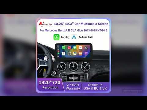 Wireless Carplay Linux Touch Screen for Mercedes Benz A B Class CLA GLA W176 W246 2013 2015 NTG4 5 A