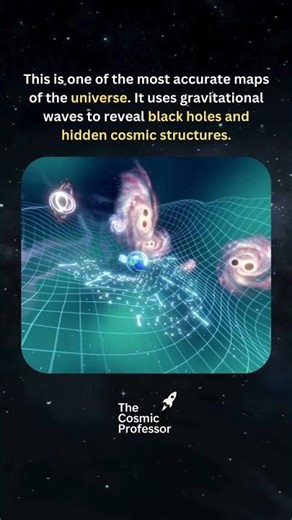 A new map of the universe using gravitational waves #gravitationalwaves