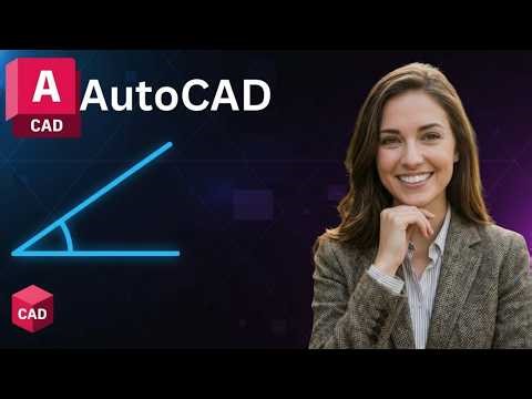 Anleitung: Linie mit Winkel in AutoCAD zeichnen | Koordinaten 2026