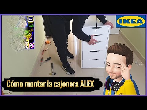 How to Assemble the ALEX - IKEA chest of drawers Easy and Quick 🛠️