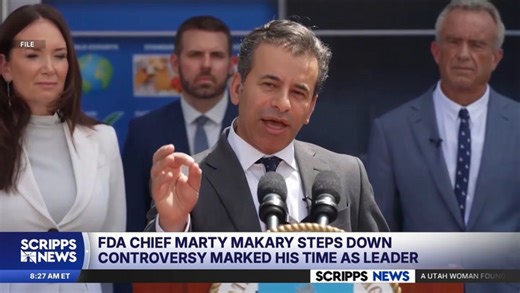 FDA Commissioner Martin Makary departs after turbulent tenure