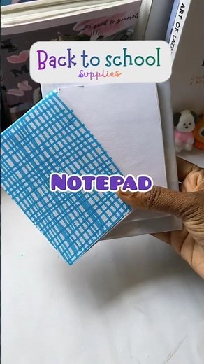 Cute Handmade Notepads ✨📓 | DIY Back to School Supplies