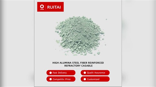 High Alumina High-strength Refractory Casting Material