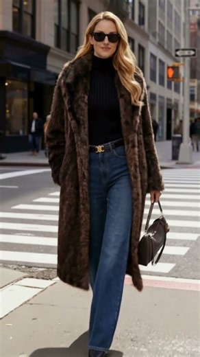 🤎10 Ways to Style Fur Coat from Day☀️ to Night🌙 1~10 Which outfit do you like?