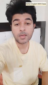 Hindi vs Better English ✅️ Follow Better English With Faraz #learnenglish #dailyuseenglishsentences #dailyuseenglish #englishconversation #spokenenglish #fluentenglish #betterenglishwithfaraz | Better English With Faraz