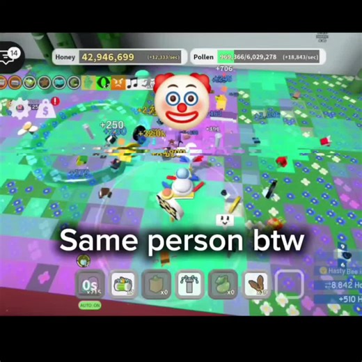 Grinding Bee Swarm Simulator #bss #viral #roblox #fyp #fypシ @Zapq_Editzz