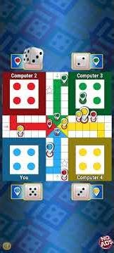 LUDO King 👑 game UTube_2748 🆚 Computer 💻 wait for the end