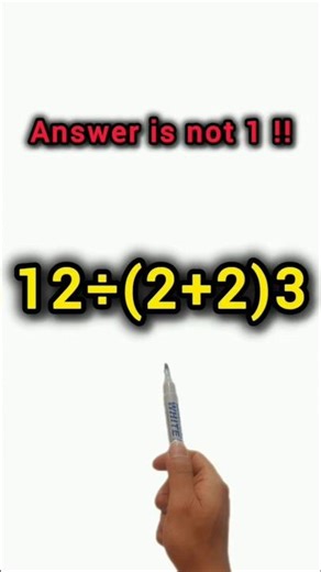 POV: This Simple Math Mistake Fools Everyone!