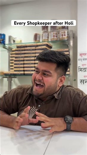 Kuch bachna nhi chahiye #viral #comedy #funny #fun #holi #festival #shop #mithai #trend #ytshorts