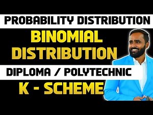 PROBABILITY DISTRIBUTION | BINOMIAL DISTRIBUTION | DIPLOMA | PRADEEP GIRI SIR