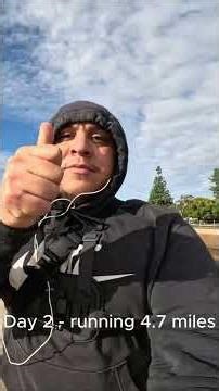 Day 2 - Running 4.7 miles every day