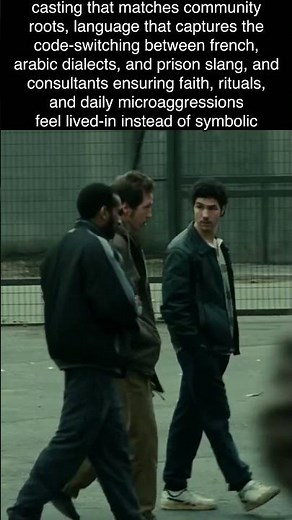 The films treatment of identity and politics would be far more scrut in A Prophet (2009)