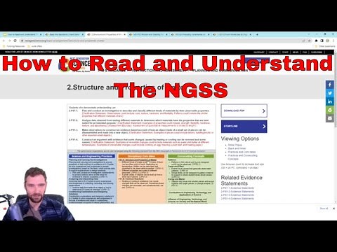 How to Read and Understand The Next Generation Science Standards (NGSS, 3D, SEP, CCC) - Teacher PD
