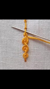 62K views · 1.7K reactions | Coral Running Stitch - Interesting stitch for beginners | DB's Embroidery | Facebook