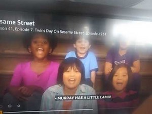 Sesame Street coming up next