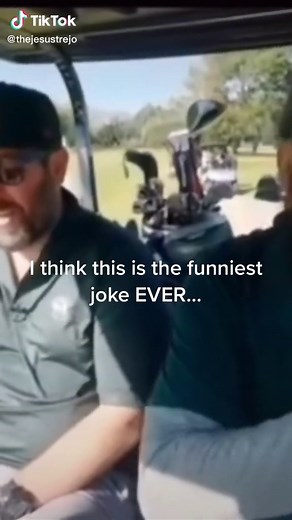 A classic !!! This is my favorite knock knock joke ever, since I was in fifth grade. Got to tell it to my homie @bertkreischer ! ❤️🤣 #jesustrejo #knockknock #bertkreischer #golf #joke #jokes #comedy #standup #standupcomedy