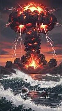 The Loudest Explosion in History – Krakatoa 😱 #historyfacts #didyouknow #worldhistory #historyshorts