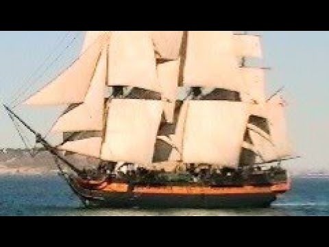 HMS Surprise: Then and Now (the ship from "Master and Commander: The Far Side of the World")