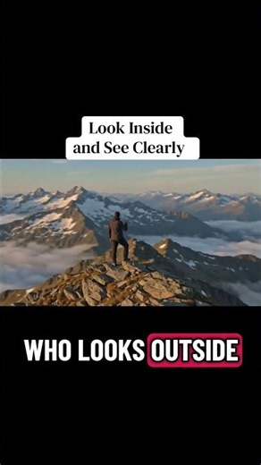 Look Inside and See Clearly | Carl Jung Quote | Attachment Lab