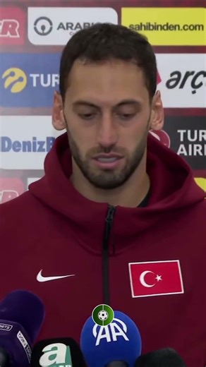 Hakan Çalhanoğlu: "Tek hedefim kaptan olarak Dünya Kupası'nda yer almak."