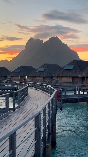 4K views · 33 reactions | Panning through Paradise ️ Featuring the stunning Le Bora Bora by Pearl Resorts that you should add to your bucket list. #borabora #vacationmode #frenchpolynesia | A Sense of Huber | Facebook