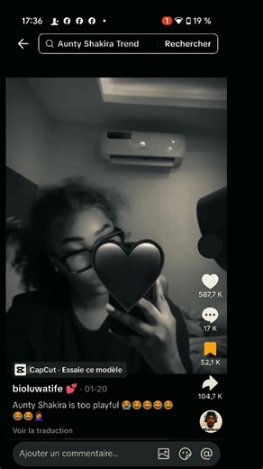 aunty Shakira challenge ummm le good trend jamais réalisé