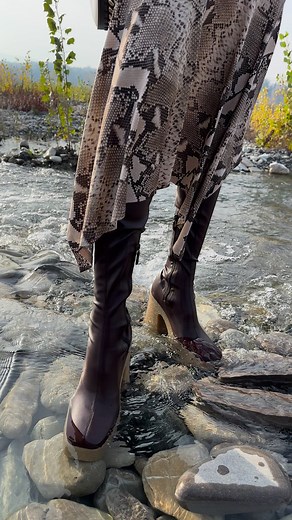 SHOT BY STELLA: My #vegan Skyla boots, a cruelty-free classic… x Stella #StellaMcCartney #ShotByStella | Stella McCartney