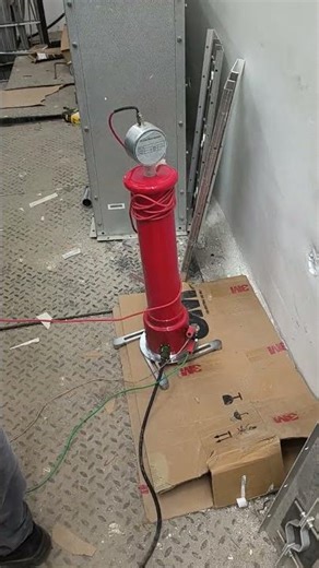 33kV Cable testing, DC withstand test