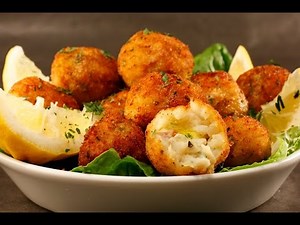 "Spicy Crunchy Tasty Cod Fish Balls With Tomato Sauce Recipe" "Fish Recipes" [ASMR]