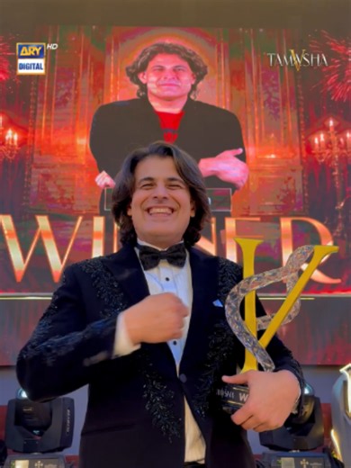 BABRIK SHAH is officially the WINNER OF TAMASHA SEASON 5! 🔥✨ A moment of glory. A victory to remember! #BabrikShah