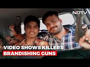 Watch: Sidhu Moose Wala Shooters Seen Waving Guns, Celebrating In Car