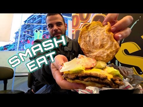 CHEESE BURGER vs EGG BURGER στα "SMASH EAT" Αγίου Δημητρίου !