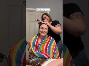Beautiful Headshave Transformation | Long Hair to Bald Look