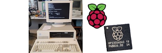 Pico-286: emulate a classic PC system on RP2040/RP2350 microcontrollers