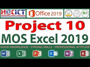 Project 10: Lecturers Project | | MOS Excel 2019 | MO-200: Microsoft Excel (Office 2019)