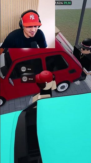 FATHER MATEUSZ STEALS RIMS IN ROBLOX PCD *POLISH CAR DRIVING* 🤣