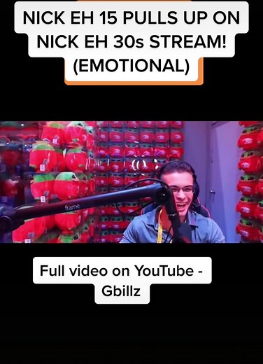 Nick Eh 15 Meets Nick Eh 30 in Emotional Stream Encounter