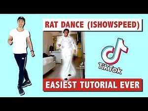 RAT DANCE TUTORIAL (EASY TUTORIAL) | ISHOWSPEED DANCE | STEP BY STEP WITH EXPLANATION