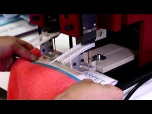 Double Needle Pneumatic Tagging Machine For Towels