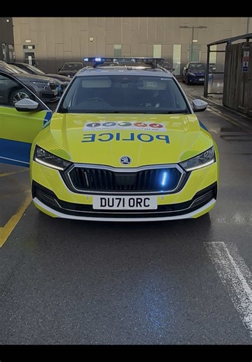 Škoda Octavia IRV Siren Demo in Stoke-on-Trent